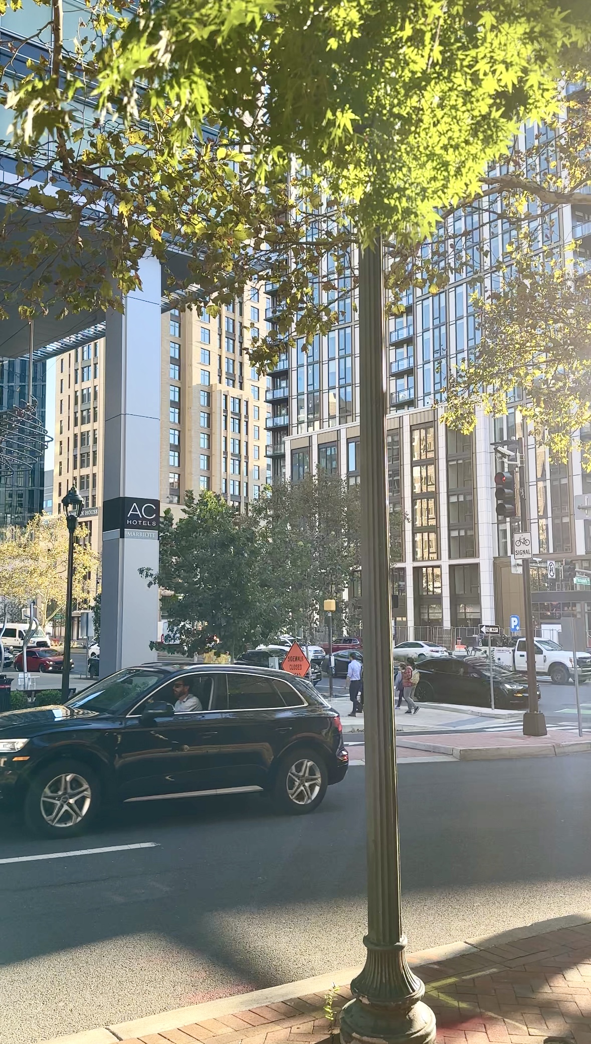 New buildings in Downtown Bethesda 